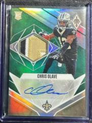 Chris Olave [Prime Green] Football Cards 2022 Panini Phoenix RPS Rookie Auto Jersey Prices