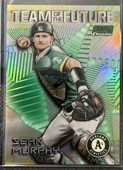 Sean Murphy [Green] #TOF-1 Baseball Cards 2022 Stadium Club Chrome Team of the Future Prices