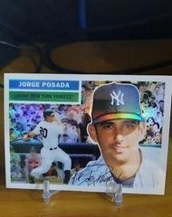 Jorge Posada [Refractor] Baseball Cards 2005 Topps Heritage Chrome Prices