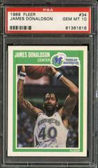 James Donaldson Basketball Cards 1989 Fleer Prices