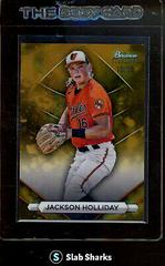 Jackson Holliday [Gold] #BSP-80 Baseball Cards 2023 Bowman Sterling Prices