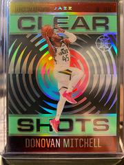 Donovan Mitchell [Emerald] #8 Basketball Cards 2020 Panini Illusions Clear Shots Prices