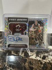 Duncan Robinson #FB-DRH Basketball Cards 2022 Panini Prizm Fast Break Autographs Prices