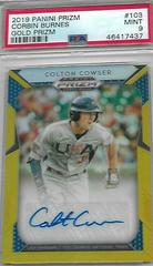 Colton Cowser [Gold Prizm] #103 Baseball Cards 2019 Panini Prizm Draft Picks Autographs Prices