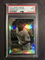 Andrew McCutchen [Refractor] #35 Baseball Cards 2010 Topps Chrome Prices