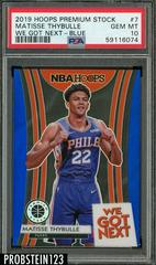Matisse Thybulle [Blue] #7 Basketball Cards 2019 Panini Hoops Premium Stock We Got Next Prices