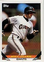 Will Clark Baseball Cards 1993 Topps Micro Prices