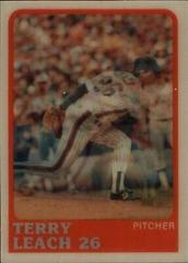 Terry Leach Baseball Cards 1988 Sportflics Prices