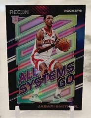Jabari Smith Jr. #14 Basketball Cards 2022 Panini Recon All Systems Go Prices