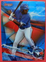 Vladimir Guerrero Jr. [Blue Refractor] Baseball Cards 2017 Bowman's Best Top Prospects Prices
