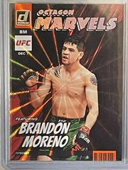 Brandon Moreno [Orange Laser] #11 Ufc Cards 2023 Panini Donruss Ufc Octagon Marvels Prices