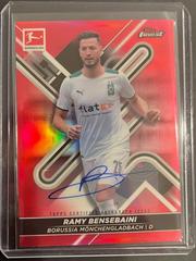 Ramy Bensebaini [Red] #BCA-RBE Soccer Cards 2021 Topps Finest Bundesliga Autographs Prices