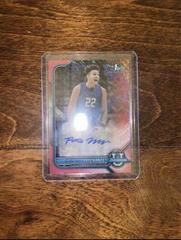 Pete Nance [Red Shimmer Refractor] #BCPA-PN Basketball Cards 2021 Bowman University Chrome Autographs Prices