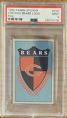 Chicago Bears Crest [Foil] #230 Football Cards 1990 Panini Sticker Prices