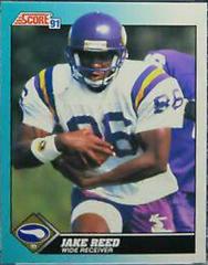Jake Reed #91T Football Cards 1991 Score Supplemental Prices