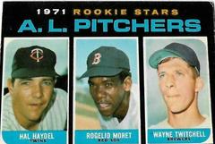 A. L. Pitchers [Haydel, Moret, Twitchell] Baseball Cards 1971 O Pee Chee Prices