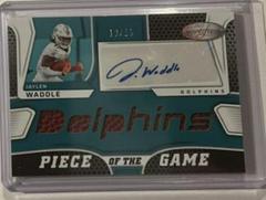 Jaylen Waddle [Gold] #PGS-JWA Football Cards 2022 Panini Certified Piece of the Game Signatures Prices