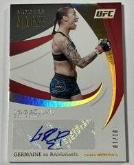Germaine de Randamie [Gold] Ufc Cards 2021 Panini Immaculate UFC Modern Marks Autograph Prices