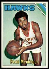 Dean Meminger #152 Basketball Cards 1975 Topps Prices