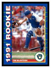 Tim McIntosh #35 Baseball Cards 1991 Score Rookies Prices