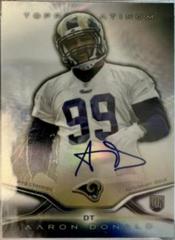 Aaron Donald [Purple Refractor] Football Cards 2014 Topps Platinum Rookie Autograph Prices