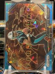 Bryce Young [Blue Ice] #F-6 Football Cards 2023 Panini Prizm Fireworks Prices