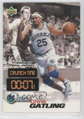 Chris Gatling #CT26 Basketball Cards 1997 Upper Deck Nestle Crunch Time Prices