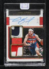 Corey Kispert [Gold] Basketball Cards 2021 Panini One and One Rookie Dual Jersey Autographs Prices