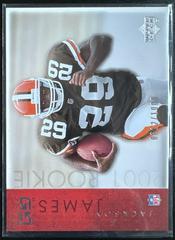 James Jackson [Rookie Jersey] #92 Football Cards 2001 Upper Deck Game Gear Prices