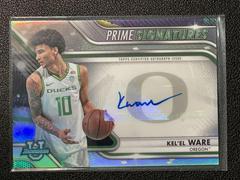 Kel'el Ware #PCS-KW Basketball Cards 2022 Bowman Chrome University Prime Signatures Prices