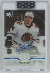 Pius Suter [High Gloss] #CC-PS Hockey Cards 2020 Upper Deck Clear Cut Autographs Prices