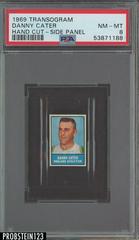 Danny Cater [Hand Cut Side Panel] Baseball Cards 1969 Transogram Prices