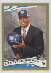 Antoine Wright Basketball Cards 2005 Topps Prices