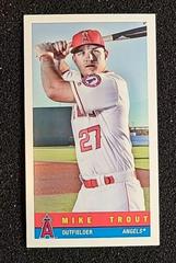 Mike Trout [Leaving Dugout Mini] #20 Baseball Cards 2017 Topps Prices