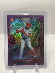 Alec Bohm [Purple Shimmer] #140 Baseball Cards 2021 Panini Prizm Prices
