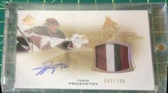 Ivan Prosvetov #FWAP-IP Hockey Cards 2021 SP Authentic Future Watch Auto Patch Prices