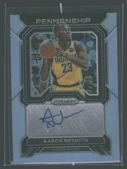 Aaron Nesmith [Silver] #PNM-ANE Basketball Cards 2022 Panini Prizm Penmanship Autographs Prices