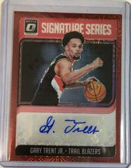 Gary Trent Jr. [Choice] Basketball Cards 2018 Panini Donruss Optic Signature Series Prices