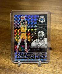 Anthony Davis [Black] #25 Basketball Cards 2022 Panini Mosaic Stare Masters Prices