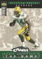 Sterling Sharpe [Silver] Football Cards 1994 Collector's Choice Crash the Game Prices