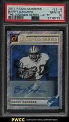 Barry Sanders Football Cards 2019 Donruss The Legends Series Autographs Prices