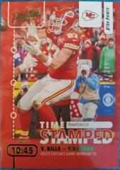 Travis Kelce [Green] #TS-4 Football Cards 2022 Panini Prestige Time Stamped Prices