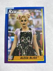 Alexa Bliss [Blue] Wrestling Cards 2021 Topps Heritage WWE Prices