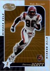 Darnay Scott [1 Star Mirror Gold] #30 Football Cards 2000 Leaf Certified Prices