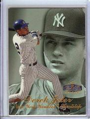 Derek Jeter [Row 3] #14 Baseball Cards 1998 Flair Showcase Prices