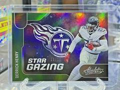 Derrick Henry [Spectrum Green] #SG-12 Football Cards 2022 Panini Absolute Star Gazing Prices