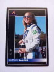 Brittney Zamora [Purple] #20 Racing Cards 2022 Panini Chronicles Nascar Pinnacle Prices