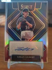 Logan Gilbert [Tri Color] Baseball Cards 2022 Panini Select Signatures Prices