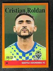 Cristian Roldan [Orange] #58T-1 Soccer Cards 2023 Topps Chrome MLS 1958 Prices