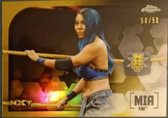 Mia Yim [Gold] Wrestling Cards 2020 Topps WWE Chrome Prices